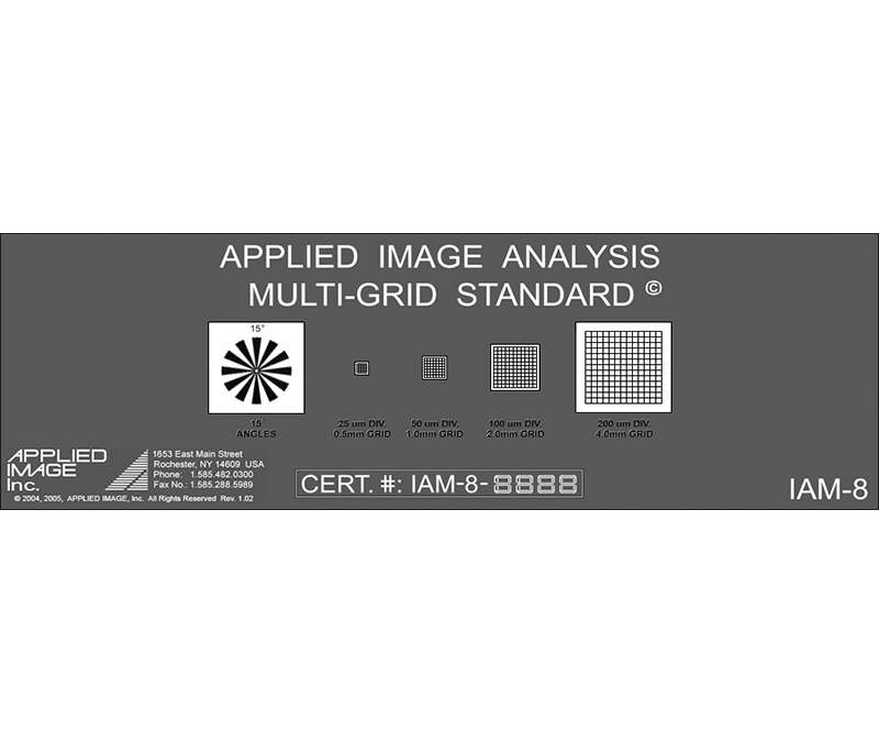 Multi-Grid Image Analysis Standard (IAM-8)