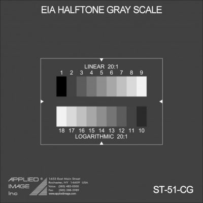EIA Halftone Gray Scale Chart (ST-51)