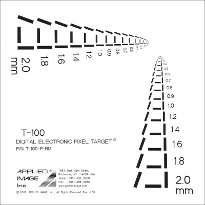 Digital / Electronic Pixel Target (T-100)